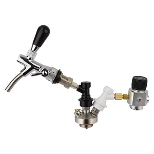 Mini Barril de Cerveza de Acero Inoxidable de 2L/3.6L/5L con Grifo Ajustable y Mini Cargador de CO2 para Elaboración Casera de Cerveza - Product Image 5