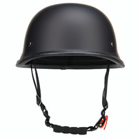 Casque de moto en plastique technique solide, demi-casque, dégradé ciel étoilé, rétro