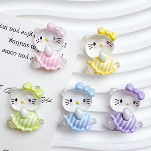 Tự làm nhựa phim hoạt hình cung <span class=keywords><strong>Hello</strong></span> <span class=keywords><strong>Kitty</strong></span> điện thoại trường hợp trang trí phụ kiện Nail Charms sẵn sàng để tàu - Product Image 5