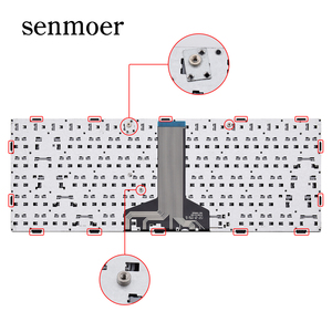 100-14IBD bàn phím mới cho Lenovo IdeaPad 100-14IBD chúng tôi tiếng anh với khung màu đen - Product Image 3