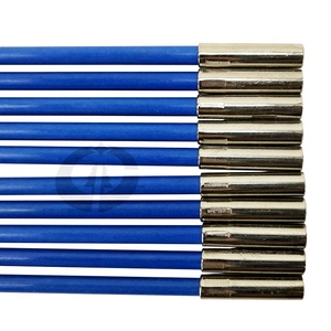 10 x <span class=keywords><strong>1</strong></span>米玻璃纤维推拉杆电缆杆套件，带灵活延长器/迷你眼/迷你挂钩和输送管 - Product Image 3