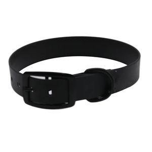 NiBao <span class=keywords><strong>Collar</strong></span> de perro mascota personalizado <span class=keywords><strong>Collar</strong></span> de PVC impermeable Collares de perro grandes de alta resistencia con herrajes negros - Product Image 6