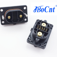 2+10 Stapeladapter 100A-200A 600V Hochstrom Langlebig Multifunktional Wasserdicht Energiespeicher Lithium Kupfer Stecker/Buchse