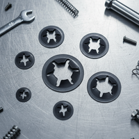 Quick Lock Fixing Starlock Washer Spring Steel Stainless Steel Push Shaft Internal Tooth Split Plain Washers DIN Standard