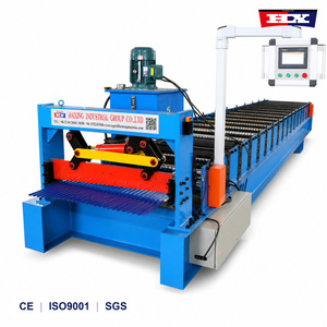 Fournisseurs de machines de <span class=keywords><strong>profilage</strong></span> d'acier pour tôles de toiture ondulées en Inde – Formage de rouleaux pour toitures et murs ondulés - Product Image 1