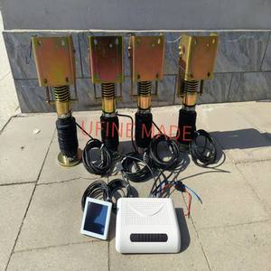 Kit de gatos autonivelantes para remolque de quinta rueda de carga de autocaravana de 12 voltios CC sistema de nivelación RV - Product Image 4