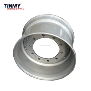 Vente en gros de pièces détachées de camion Jantes Jante de roue en aluminium pour remorque de camion - Product Image 4