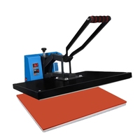 Presse à transfert thermique semi-automatique de haute qualité, grande surface de travail 60x80, pour t-shirts, usage domestique et commercial