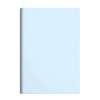 Carnet scolaire A5 à reliure agrafée, 56 feuilles, en similicuir doux au toucher, imprimé numériquement, couleur macaron, personnalisable