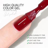 AiBevoow Offre Spéciale 15ML 36 Couleurs Rouge Rose Peinture Nail Art Gel UV Non toxique Long Lasting Gel Nail Polish for Salon