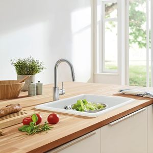 Robinet de <span class=keywords><strong>cuisine</strong></span> avec douchette extractible. 1,75 GPM, Supersteel (acier inoxydable) - Product Image 5