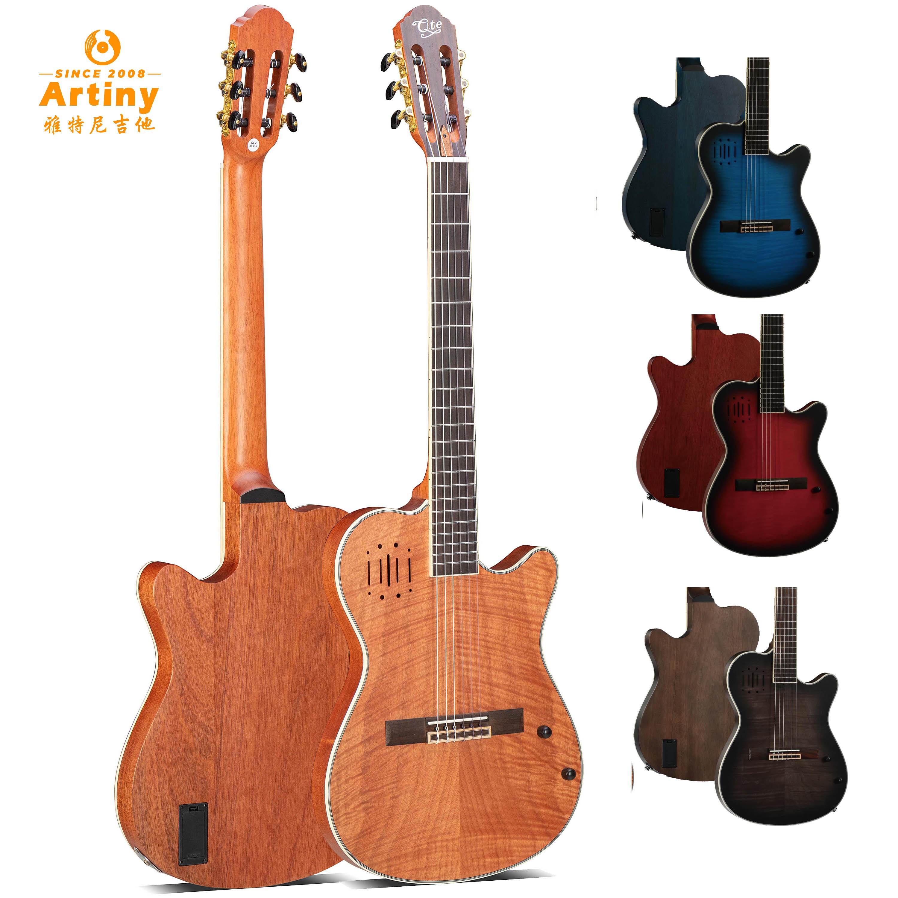 silent acoustic guitar