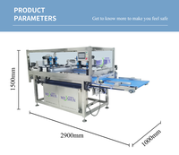 Machine commerciale entièrement automatique pour la fabrication de pain, le roulage de gâteaux et la découpe ultrasonique du chocolat, nouvelle, 300-450 plateaux/heure