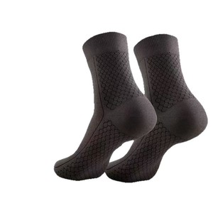 Graphene Antibacterial <b>Socks</b> For Women Mid Calf Thermal Odor Resistant Sweat Wicking Autumn <b>Winter</b> Business Style - Product Image 5