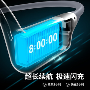 Es-910 Foldable Bone Conduction Headphones Ip68 Swimming Bluetooth 32G Sports Headphones - Product Image 2