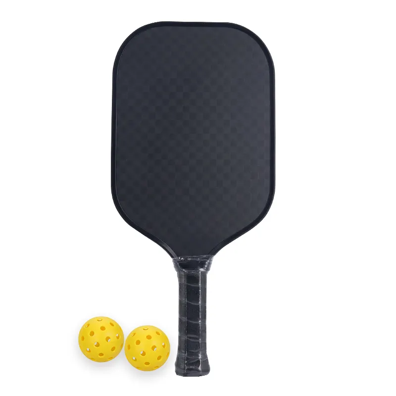 Melors Lichtgewicht Custom Grafiet Oppervlak Toray Koolstofvezel 16Mm 2 Racket 4 Pickleball Paddle Set Met Draagbare Tas