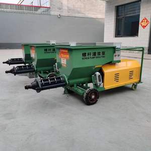 Máy thạch cao cát xi măng/máy trát tường tự động - Product Image 4