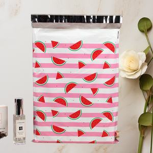 ซองโพลีเมลเลอร์ขนาด 10x13 นิ้ว กันน้ำ เป็นมิตรกับสิ่งแวดล้อม สำหรับจัดส่งเสื้อผ้า กาวเหนียวแน่นปิดผนึกเอง สีชมพู - Product Image 1