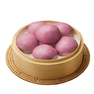 Panino al vapore ripieno di patate dolci viola stile Cantonese viola - Product Image 1