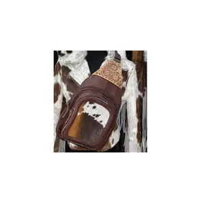 インドのメーカーとサプライヤーからのモダンで高品質のプレミアムラージツール付き牛革スリングバッグサッチェル