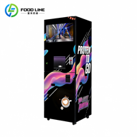 Distributeur automatique de boissons protéinées, distributeur vertical sur pied