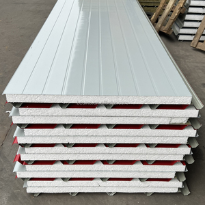 Panel Sándwich <span class=keywords><strong>de</strong></span> Acero Aislado Acústicamente <span class=keywords><strong>de</strong></span> 50 mm con Aislamiento <span class=keywords><strong>de</strong></span> Poliuretano y Espuma EPS para Pared - Product Image 4