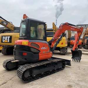 Original Japanese for Kubota U55 <strong>Mini</strong> <strong>Excavator</strong> 5.5ton Secondhand Crawler with 1 Year Warranty - Product Image 3