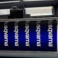 Film d'affichage rétroéclairé sur mesure pour impression numérique sur boîtes lumineuses LED, livraison rapide, matériel publicitaire