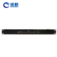 Châssis de serveur en rack personnalisé 6 Lan 19 pouces 1U J1900 J1800 E3845 Passerelle réseau 1U Rackmount Pfsense Firewall Mini PC Case