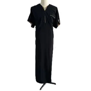 Sell like hot cakes Islamic Ramadan Dubai long shirt comfortable and durable Malaysian Muslim robe