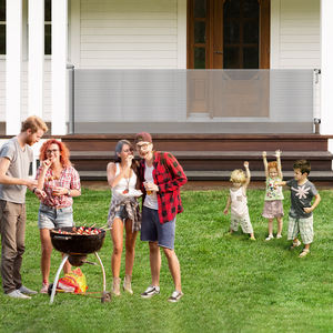 Probebi alta in rete porta sicurezza per bambini porta porta porta retrattile cancello di sicurezza per bambini e bambini - Product Image 1