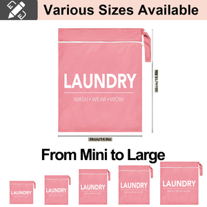 Borsa da viaggio impermeabile in poliestere con cerniera e chiusura a cordoncino per la conservazione dei vestiti sporchi - Product Image 4