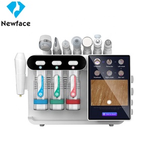 Appareil professionnel d'hydrodermabrasion NewFace, soin du visage Aqua Facial, jet d'eau, peeling, soin de la peau du visage, 8 en 1, machine faciale <span class=keywords><strong>Hydra</strong></span> - Product Image 1