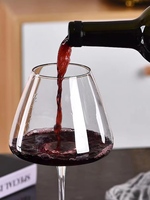 Gobelet à vin en verre à vin rouge, tasse à longue tige, verres à vin en cristal de luxe pour mariage