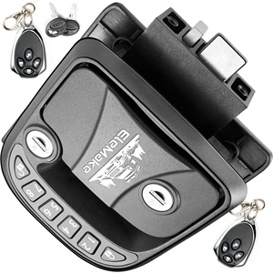 <span class=keywords><strong>Serratura</strong></span> di Ricambio per <span class=keywords><strong>Porta</strong></span> Camper Senza Chiave, 100% Lega di Zinco, con Telecomando e Tastierino, Adatta per Fori da 3,75x2,75 Pollici - Product Image 1