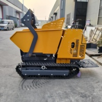 Heißer Verkauf: Mini-Hydraulik-Dumper mit EPA-Motor, großer Schaufelkapazität und Raupenlader für den Bau