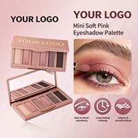 Palette de fards à paupières waterproof scintillants et mats de votre marque – Maquillage naturel longue tenue, pigmenté, végétalien, marque privée