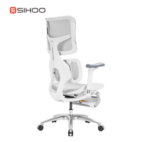 Sihoo S100 nouveau design chaise de patron accoudoirs coordonnés 4D dossier indépendant chaise de bureau ergonomique