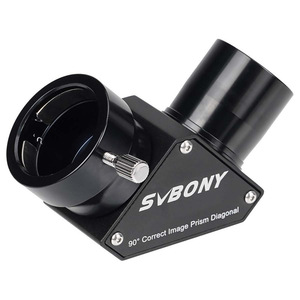 Svbony 90 Degree Correct Image Prism Diagonal 1.25 Inch Metal For Astronomy Telescope - Product Image 1