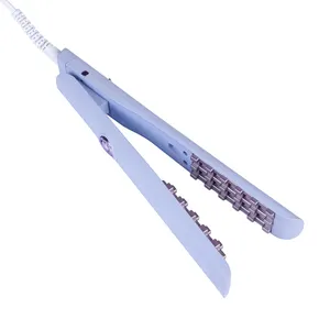 3D Fluffy Corrugated Curler Unisex Hair Volumizing Iron Ceramic Hair Crimper Waves Corn Splint Brushes Bouffant Flat Iron