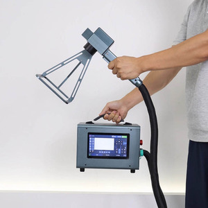 20W 30W 50W Mini Portable Fiber Laser Marking <b>Engraving</b> <b>Machine</b> Hand-Held Easy Operation Supports DXF/PLT/BMP Free Shipping Port - Product Image 2