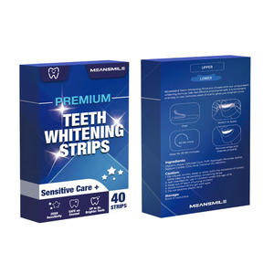 Extrait d'huile de noix de coco et de zeste de citron, sans peroxyde, naturel et biologique, bandes sèches pour un résultat de blanchiment rapide, utilisation à domicile, sans bandes. - Product Image 1