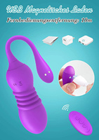 Kegel-Übungs produkte für Frauen 12 Modi des fern gesteuerten Vibrations balls