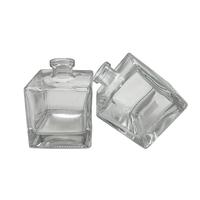 Vente en gros de diffuseurs de parfum d'intérieur personnalisés de 500 ml, flacon en verre carré de luxe