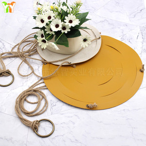 Plant pot containers, leather hanging baskets, homestay flower potted planters, <b>net</b> <b>bags</b>, home decoration, cross-border cotton - Product Image 2