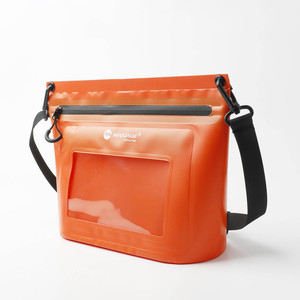 Sac étanche à une épaule en PVC imperméable avec écran tactile de téléphone pour la natation Rafting Outdoor Travel & Tour - Product Image 5