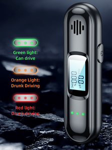 New xách tay không liên hệ với rượu Tester breathalyzer có thể sạc lại với màn hình LED hiển thị kỹ thuật số tự động hơi thở rượu thử nghiệm - Product Image 4