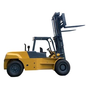 Nuevas carretillas elevadoras <span class=keywords><strong>10</strong></span> <span class=keywords><strong>Ton</strong></span> 12 <span class=keywords><strong>Ton</strong></span> 15 <span class=keywords><strong>Ton</strong></span> 16 <span class=keywords><strong>Ton</strong></span> Carretilla elevadora diésel grande para carga y descarga Puerto de contenedores Muelle Uso logístico - Product Image 1