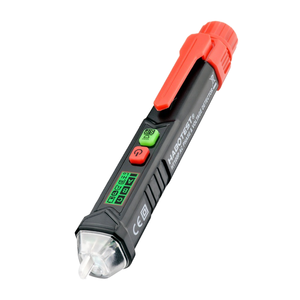 Digitales Display Batteriebetriebener Elektrischer <span class=keywords><strong>Tester</strong></span> Berührungslose Spannungsmessung Dreiphasen-Phasenfolge Rot HT100P 1 1 Jahr - Product Image 2