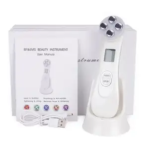 Led light Therapy Facial device factory supply trending products 2023 new arrivals rf & ems facial beauty instrument